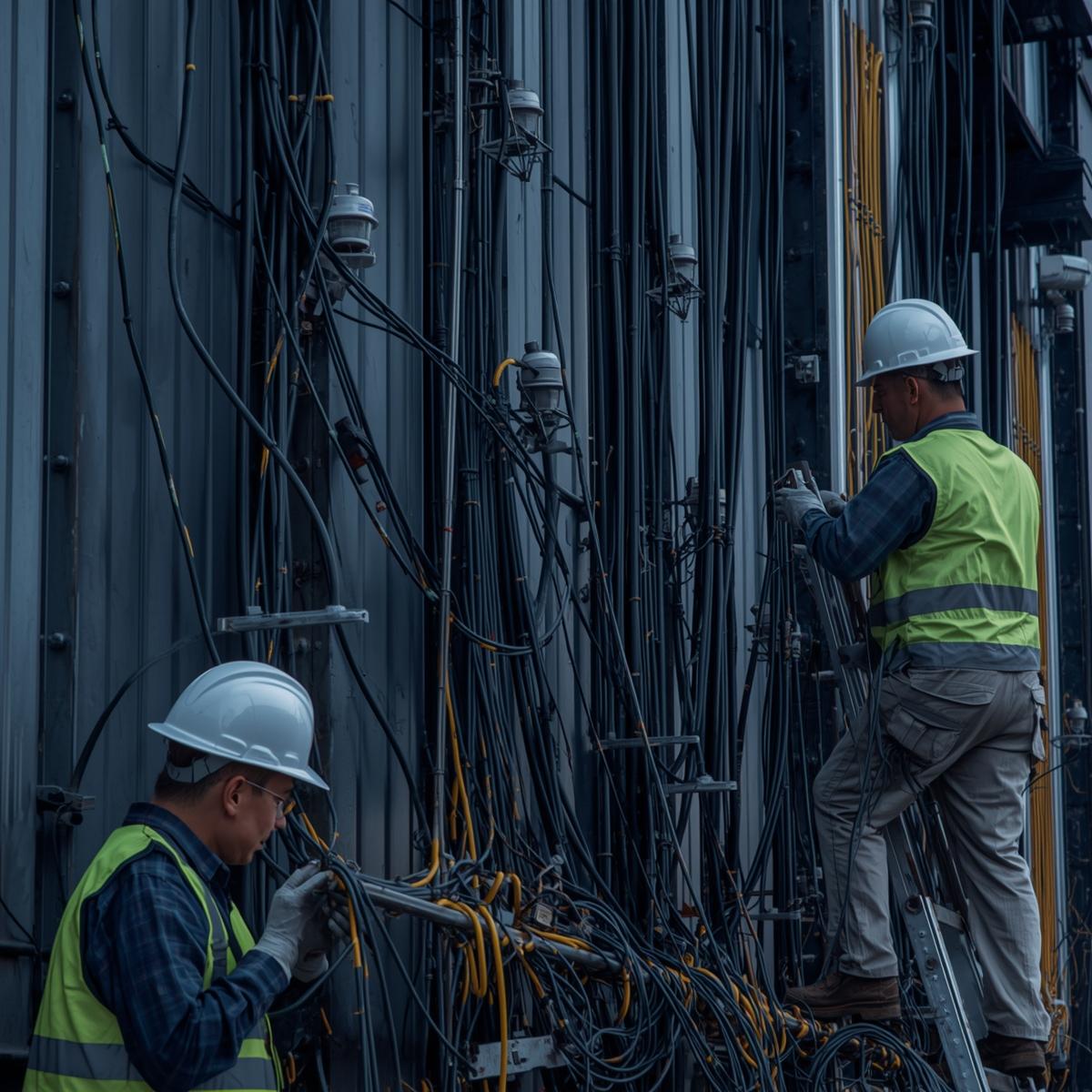 External Cabling & Lighting Installation